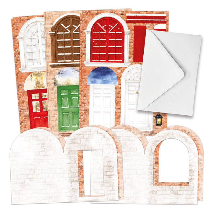 Christmas Windows & Doors Card Making Kit