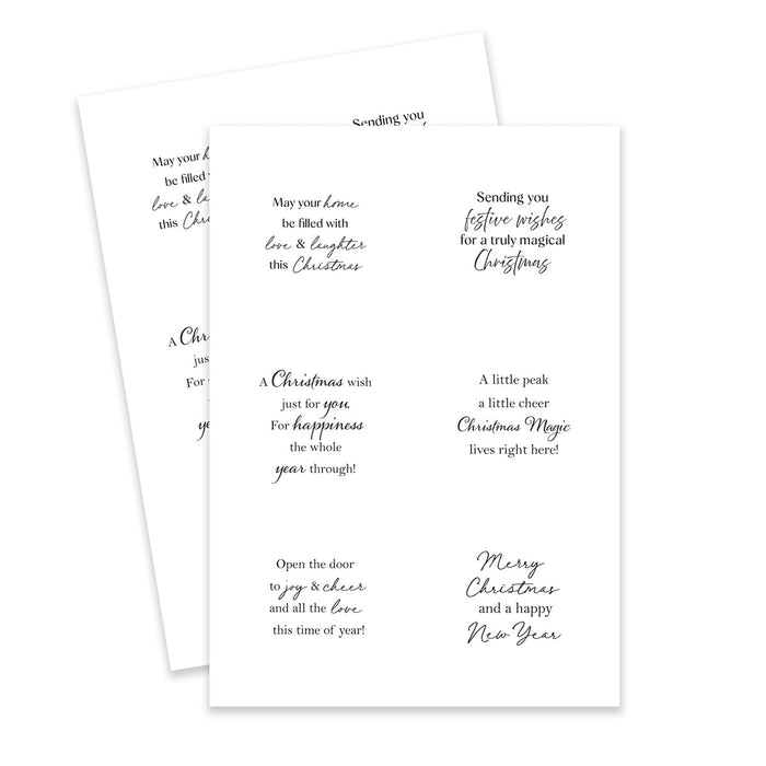 Christmas Windows & Doors Card Making Kit