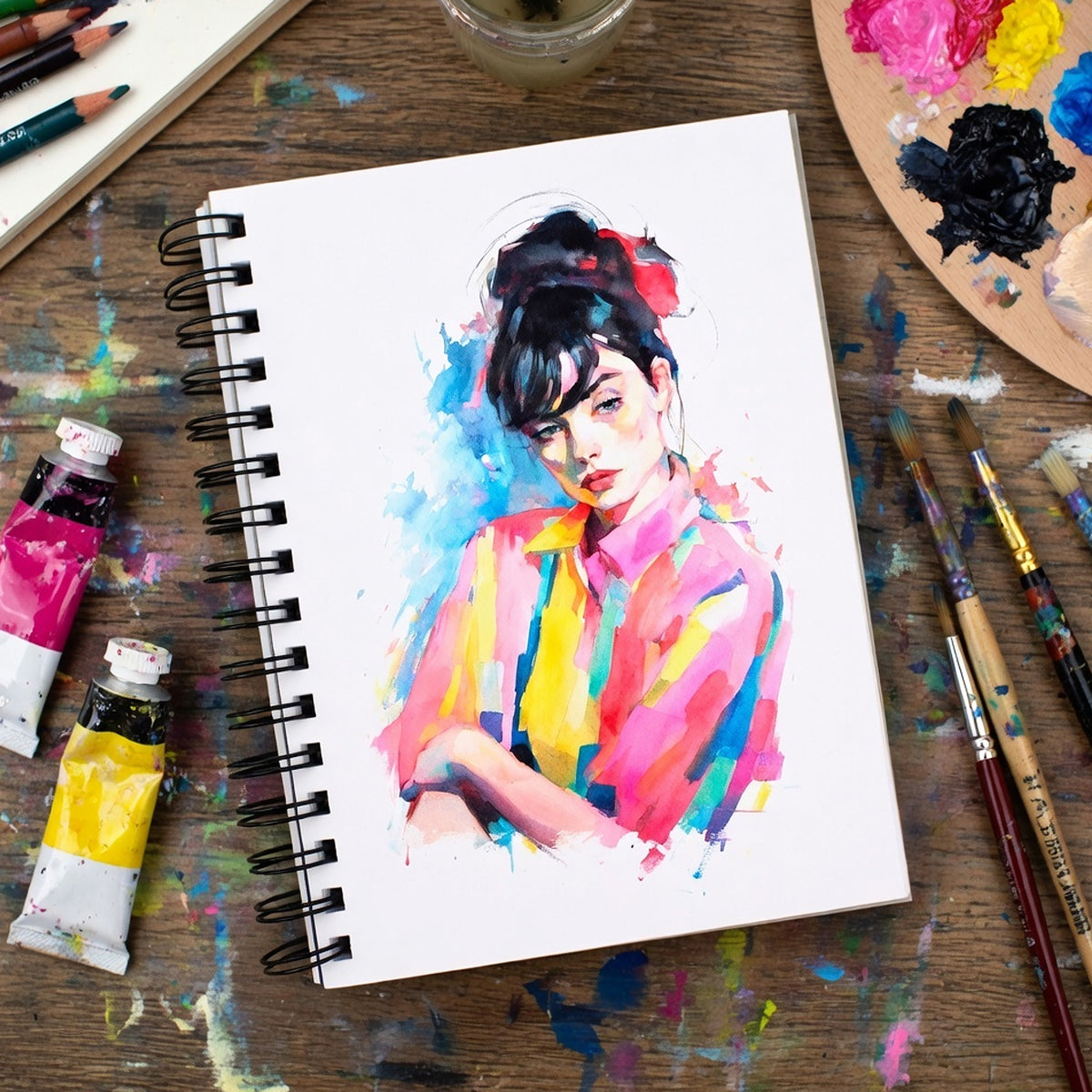 Cosmic Shimmer Customisable Heavyweight Art Journal, A5 300gsm