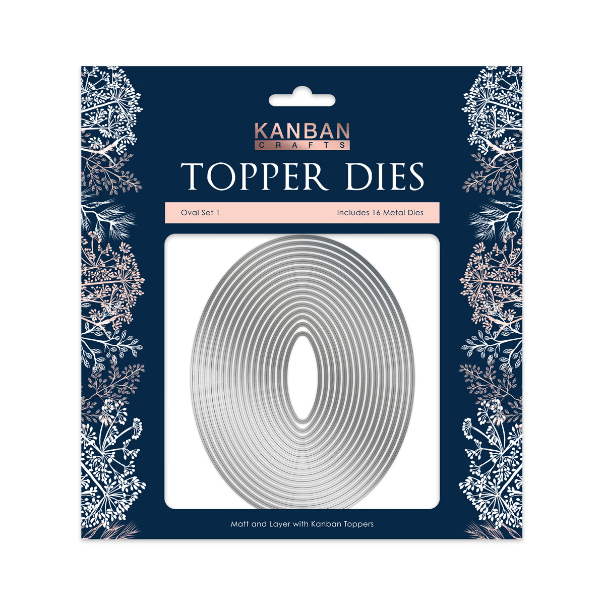 Oval Topper Die Set