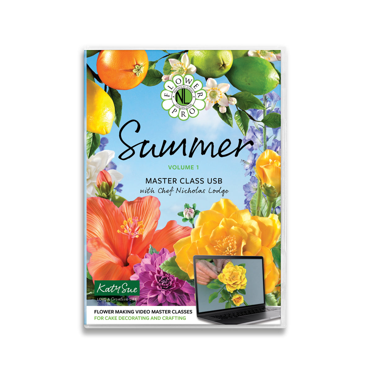 Flower Pro USB – Summer Master Class Collection Vol 1 — Katy Sue Designs