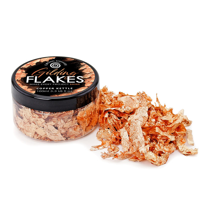 Cosmic Shimmer Gilding Flakes Copper Kettle 100ml