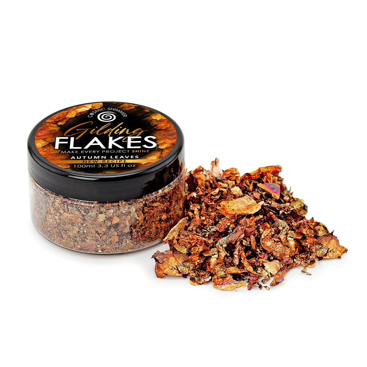 Cosmic Shimmer Gilding Flakes Autumn Leaves 100ml