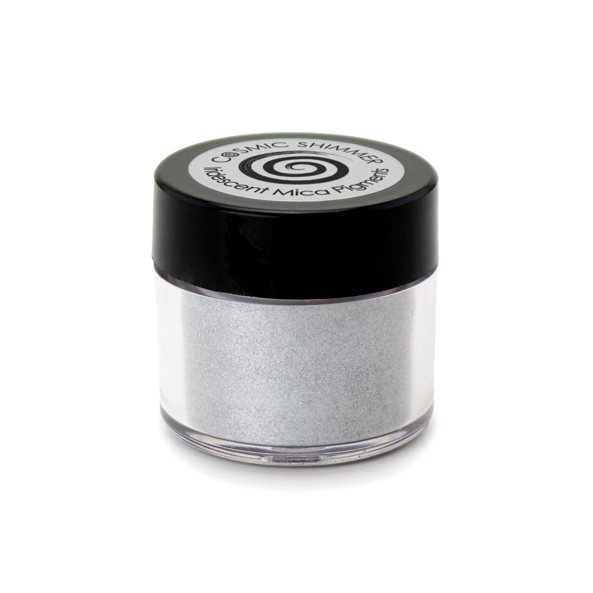 Cosmic Shimmer Iridescent Mica Pigment Silver 20ml