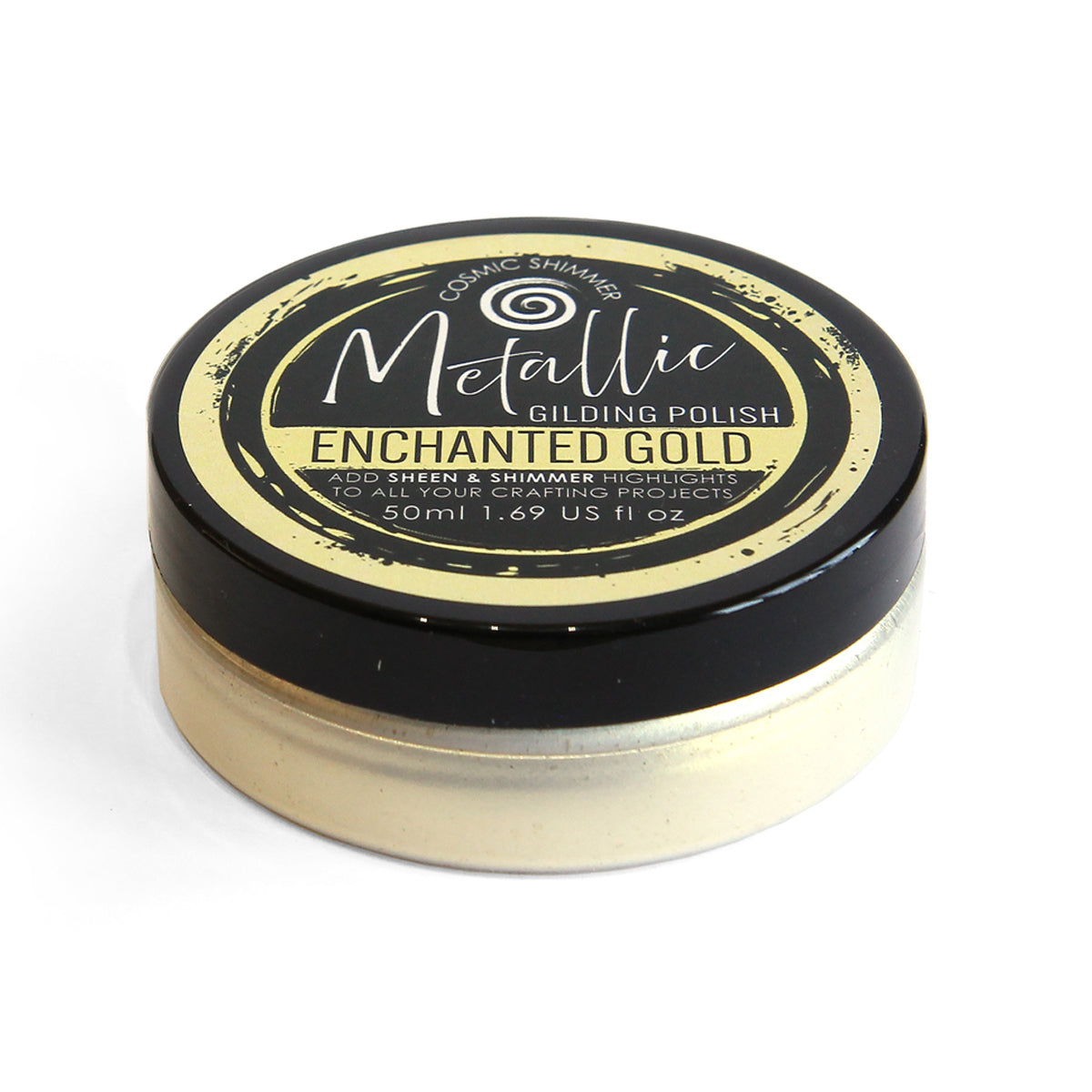 Cosmic Shimmer Metallic Gilding Polish Enchanted Gold 50ml