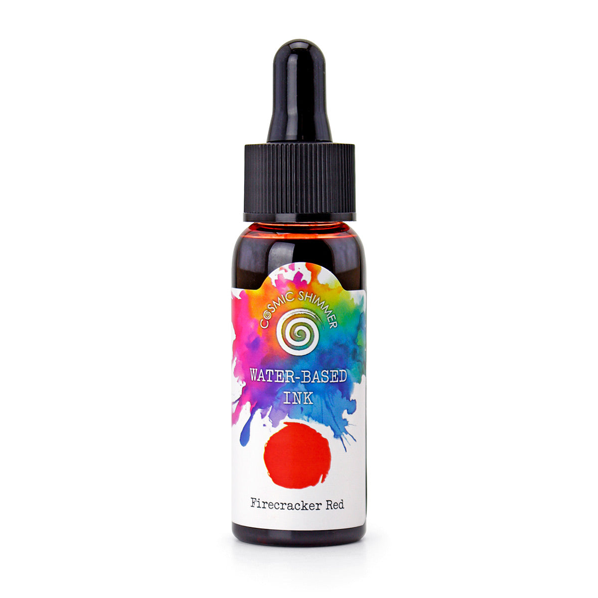 Cosmic Shimmer Firecracker Red Water-Based Ink 29ml