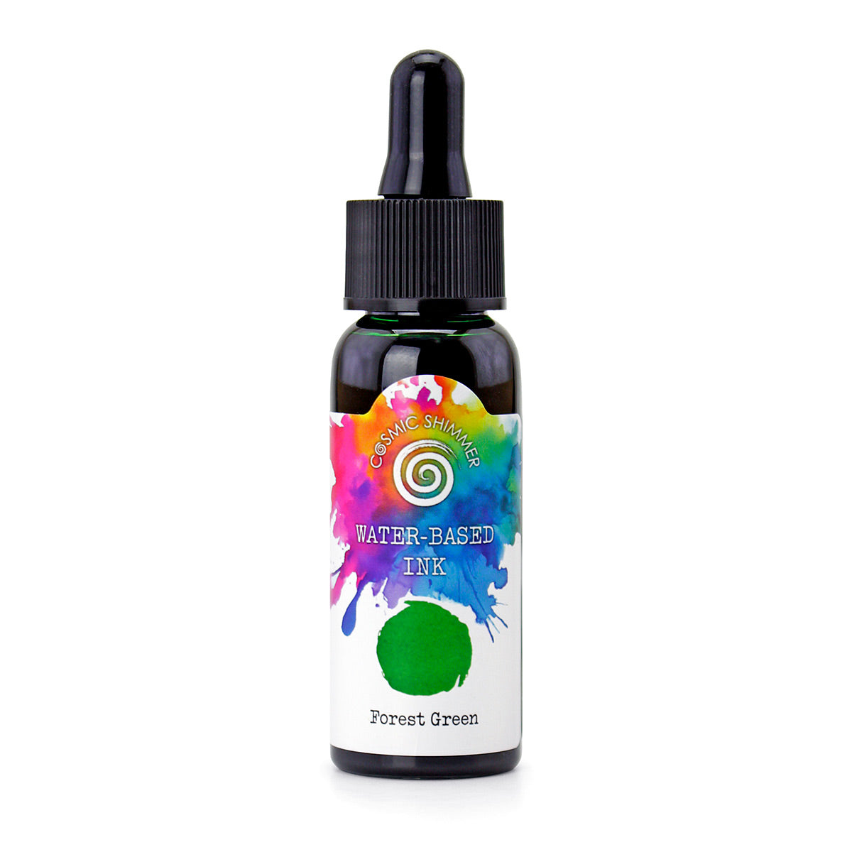 Cosmic Shimmer Forest Green Water-Based Ink 29ml