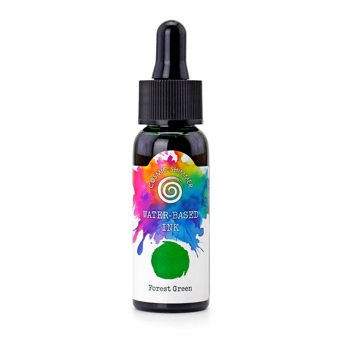 Cosmic Shimmer Forest Green Water-Based Ink 29ml