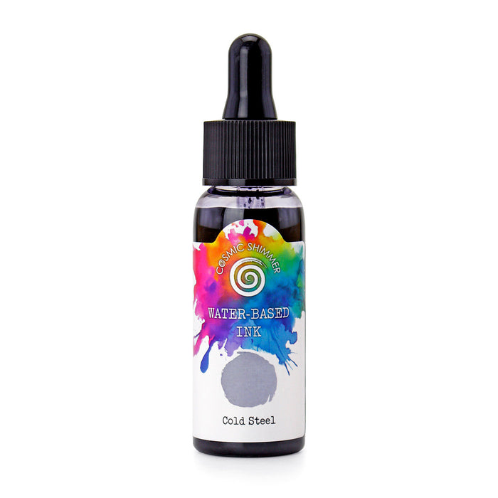 Cosmic Shimmer Cold Steel Water-Based Ink 29ml | Katy Sue Designs