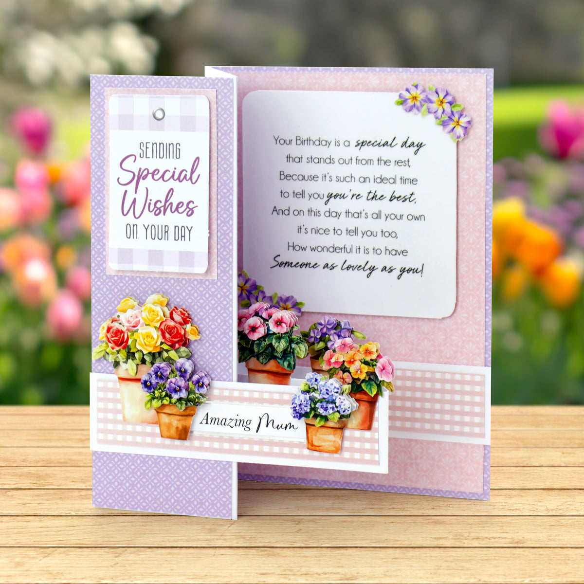 White 5x7 Side Pop Up Cards & Envelopes 127x178mm, pack of 12