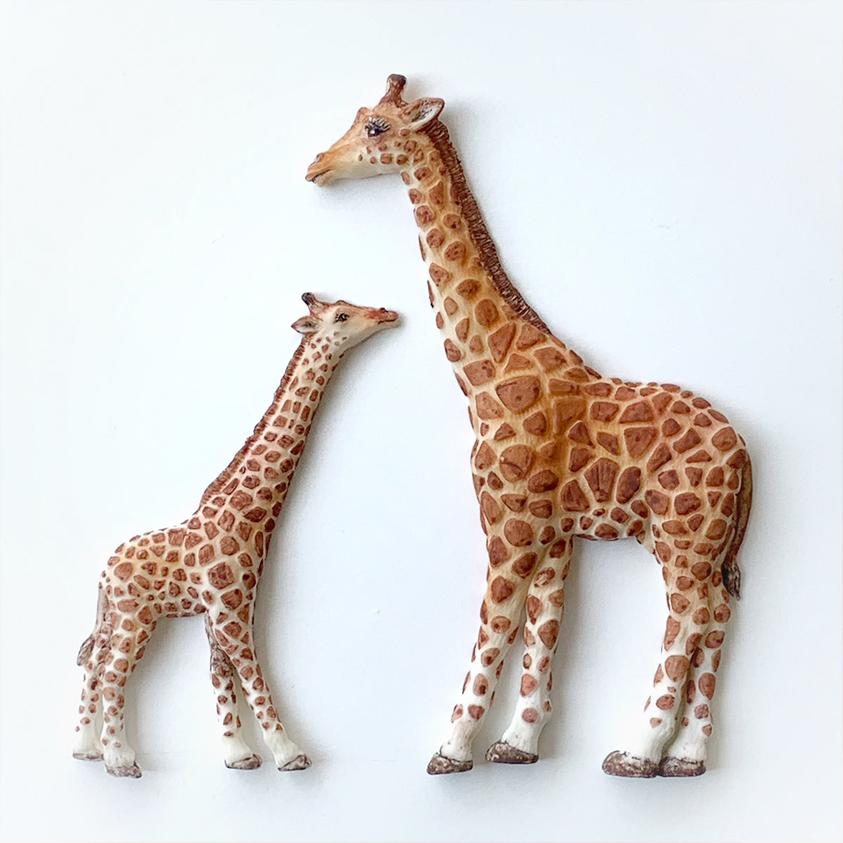 Giraffe Mother and Baby Silicone Mould