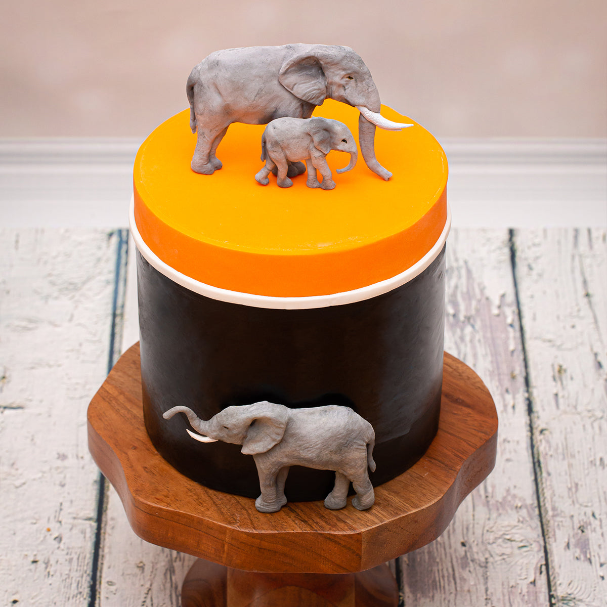 Elephant Family Silicone Mould