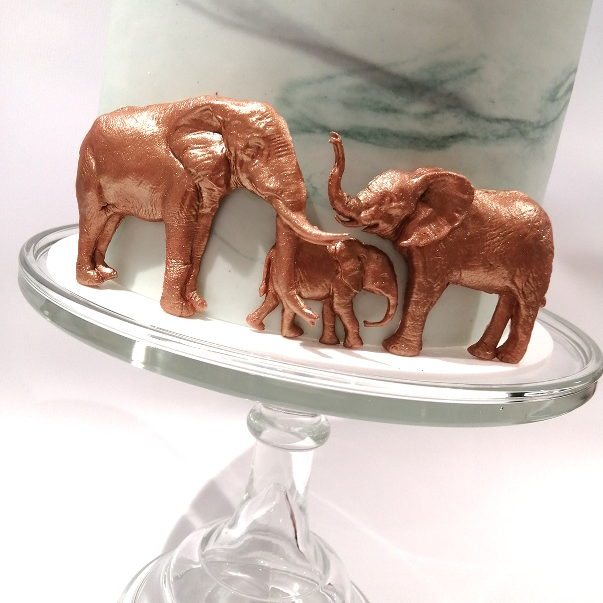 Elephant Family Silicone Mould
