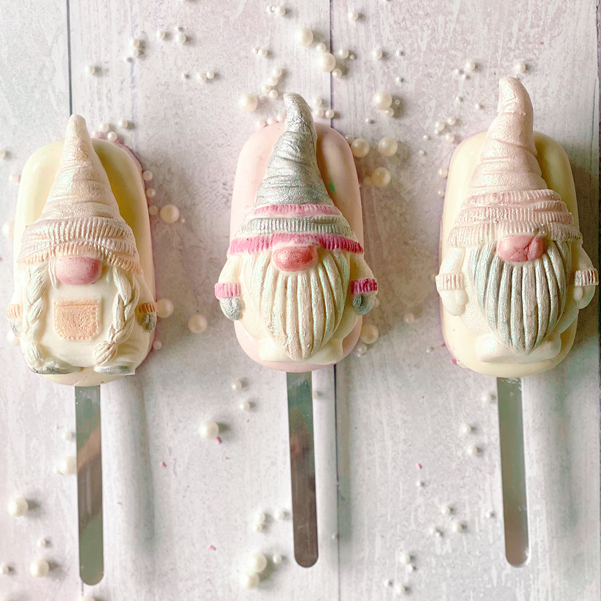 Boy & Girl Gnomes Silicone Moulds, set of 2 Bundle