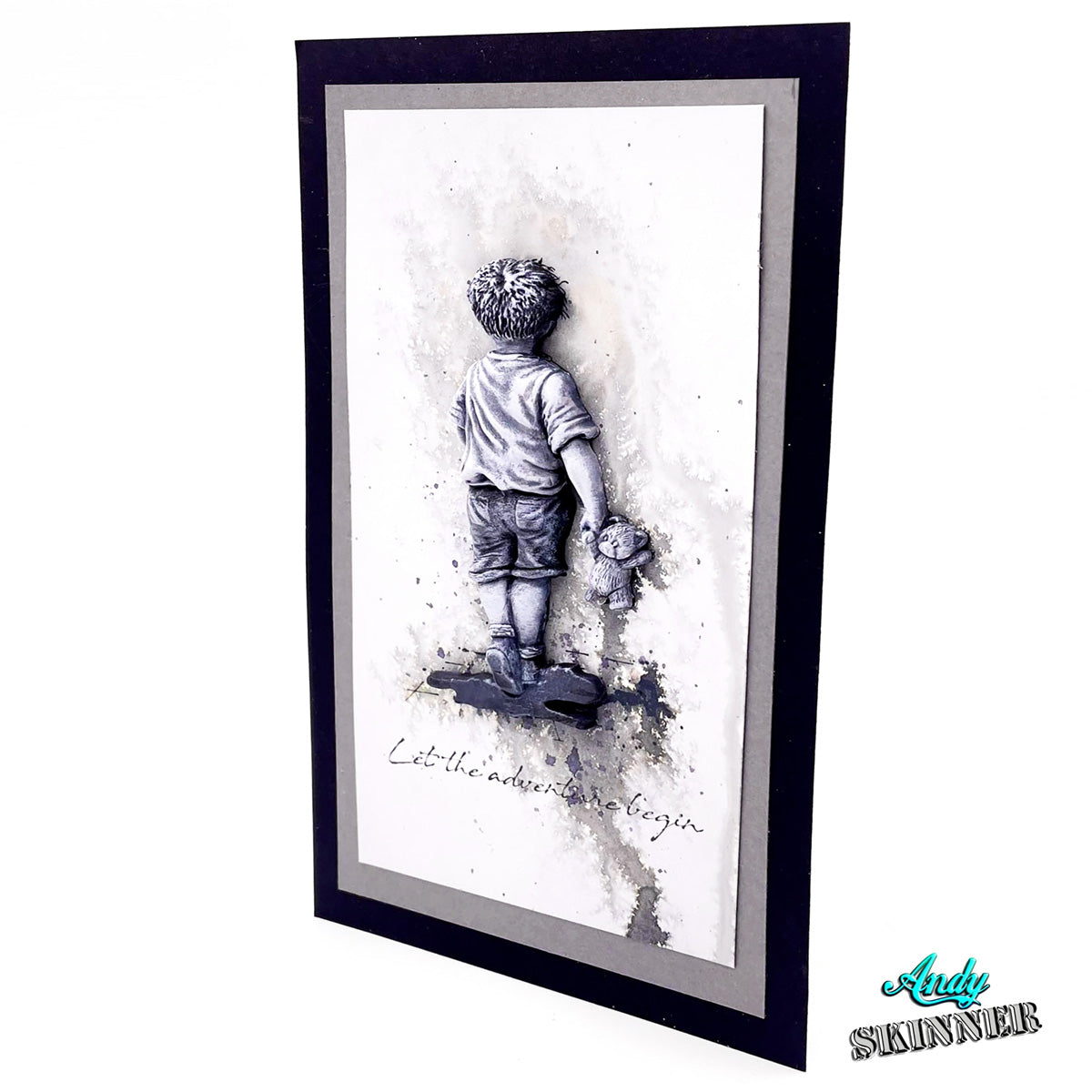 Cosmic Shimmer Let the Adventure Begin Silicone Mould by Andy Skinner