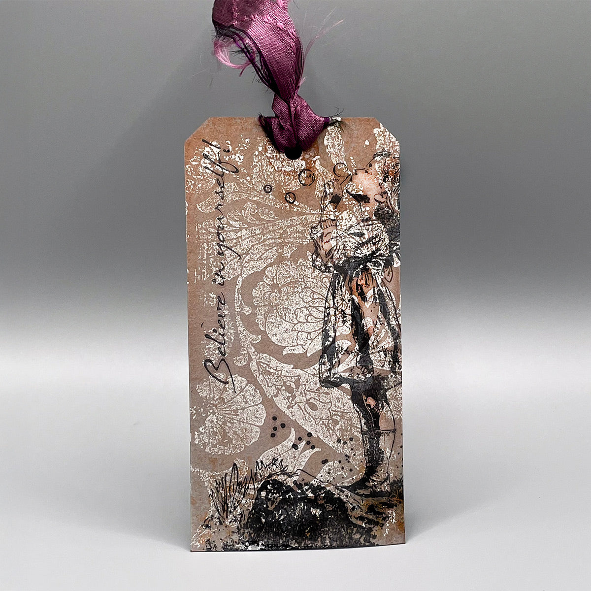 Blowing Bubbles Pre Cut Rubber Stamp Set by Andy Skinner