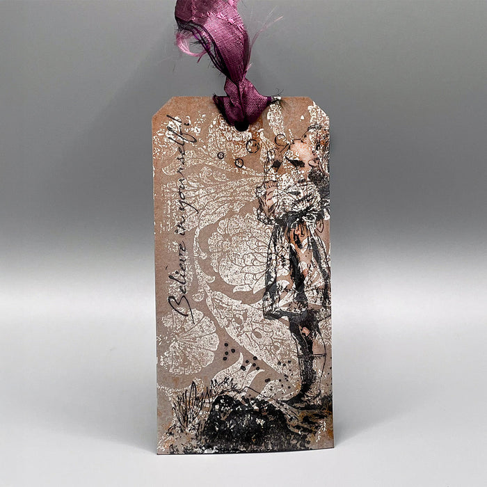 Blowing Bubbles Pre Cut Rubber Stamp Set by Andy Skinner