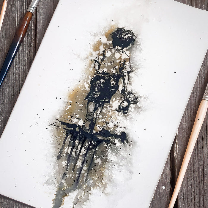 Let The Adventure Begin Pre Cut Rubber Stamp Set by Andy Skinner