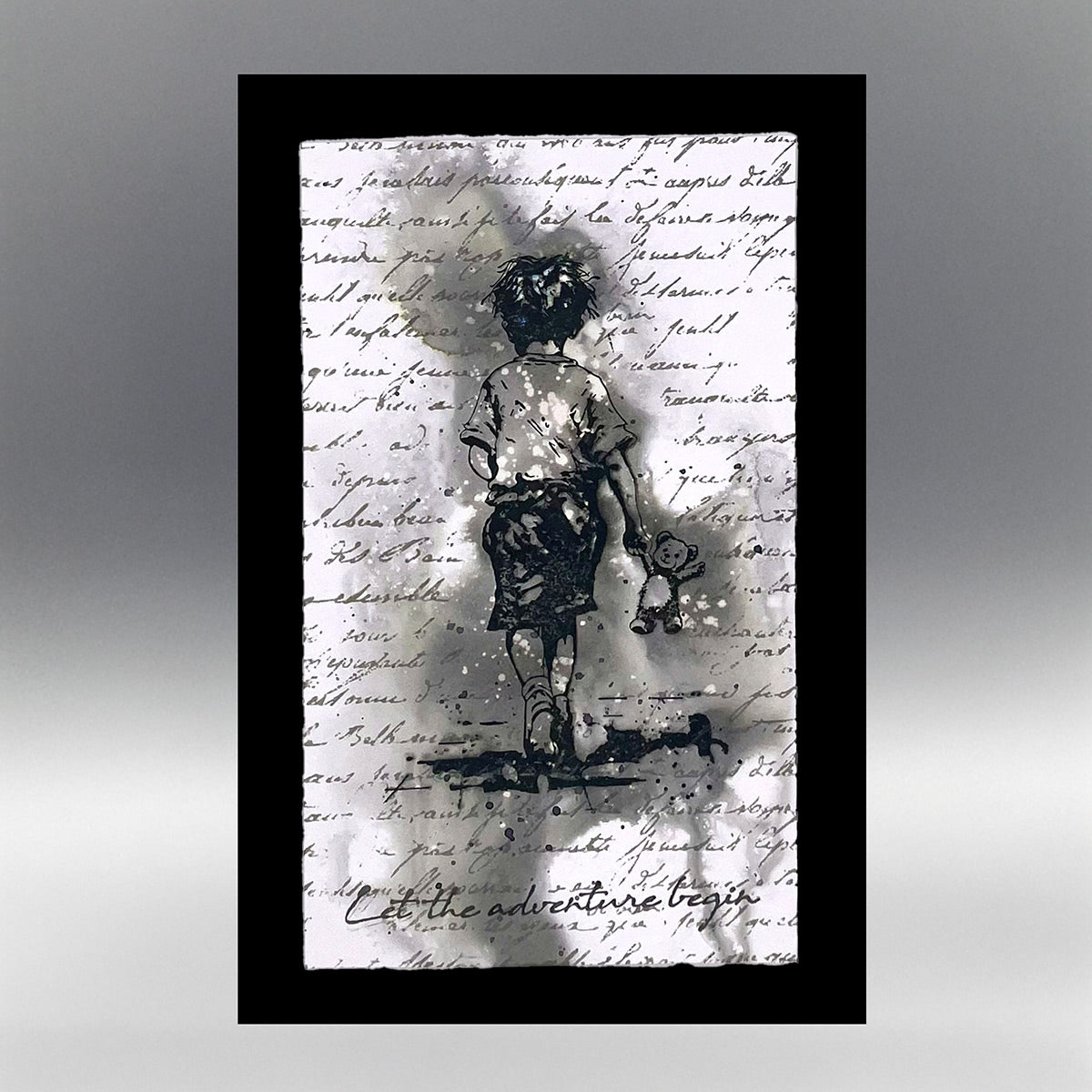 Let The Adventure Begin Pre Cut Rubber Stamp Set by Andy Skinner