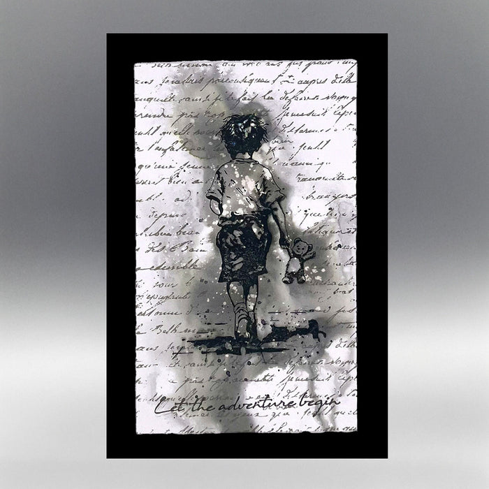 Let The Adventure Begin Pre Cut Rubber Stamp Set by Andy Skinner