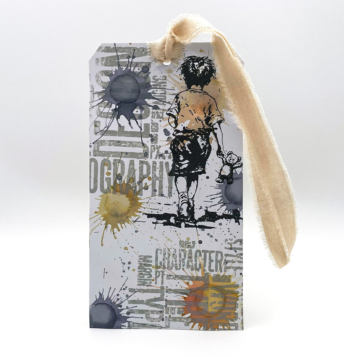 Typology Pre Cut Rubber Stamp by Andy Skinner