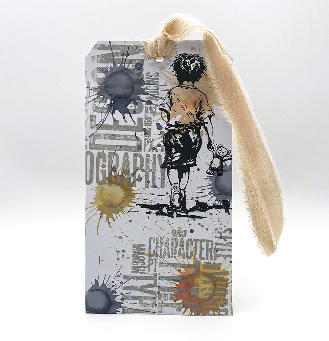 Typology Pre Cut Rubber Stamp by Andy Skinner