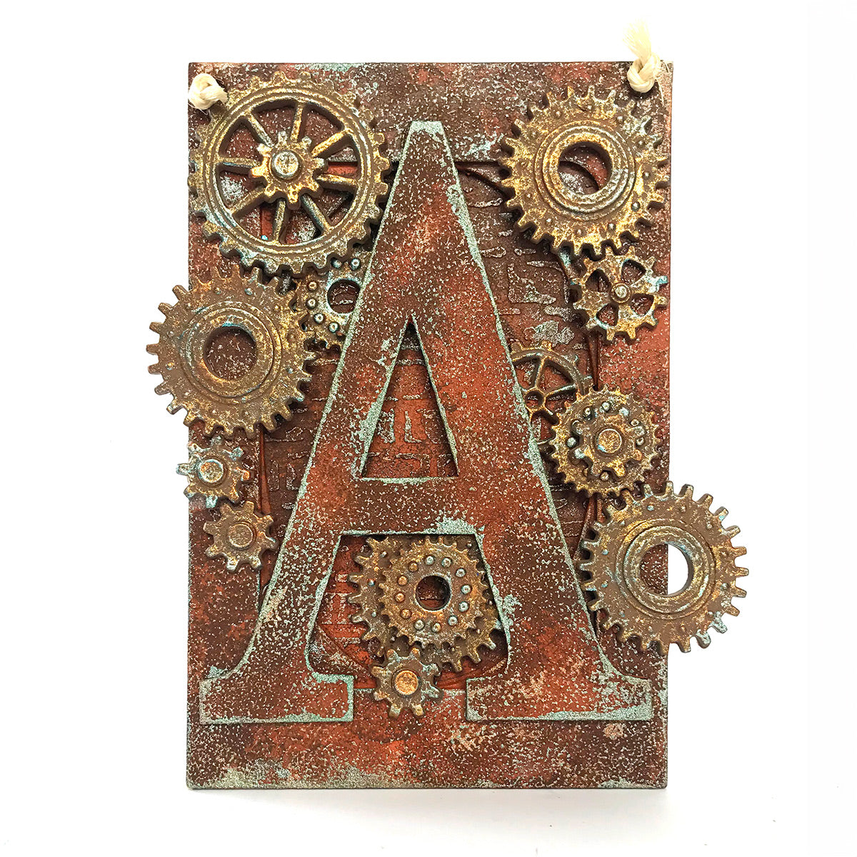 Distressed Cogs Silicone Mould