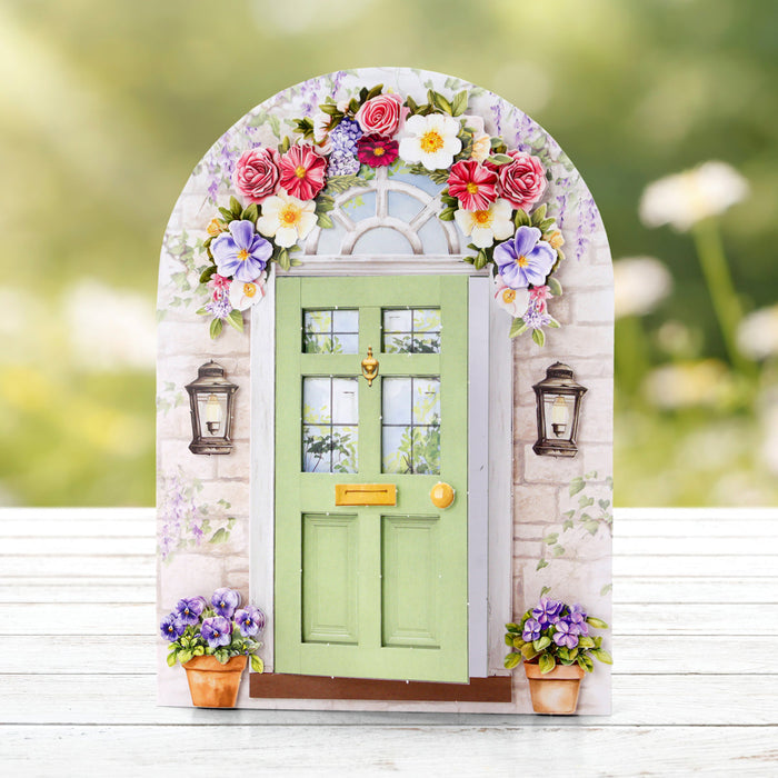 Arched Floral Windows & Doors Card Making Kit