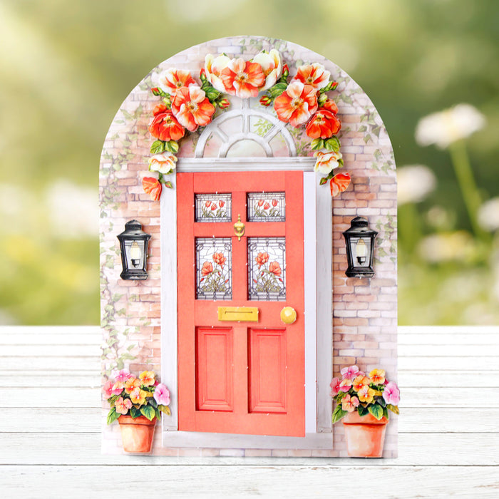 Arched Floral Windows & Doors Card Making Kit