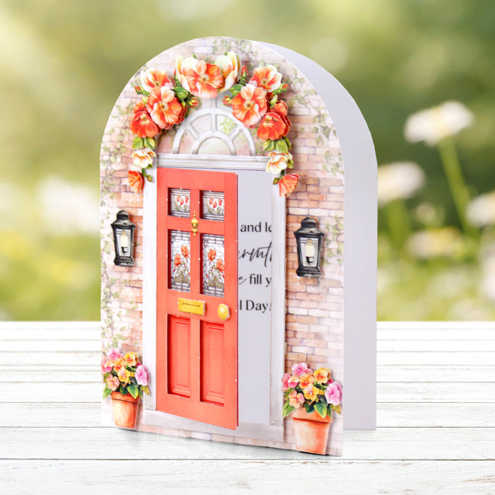 Arched Floral Windows & Doors Card Making Kit