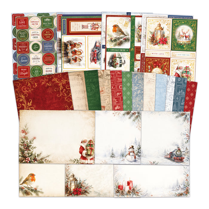 Nostalgic Christmas Complete Papercraft Collection