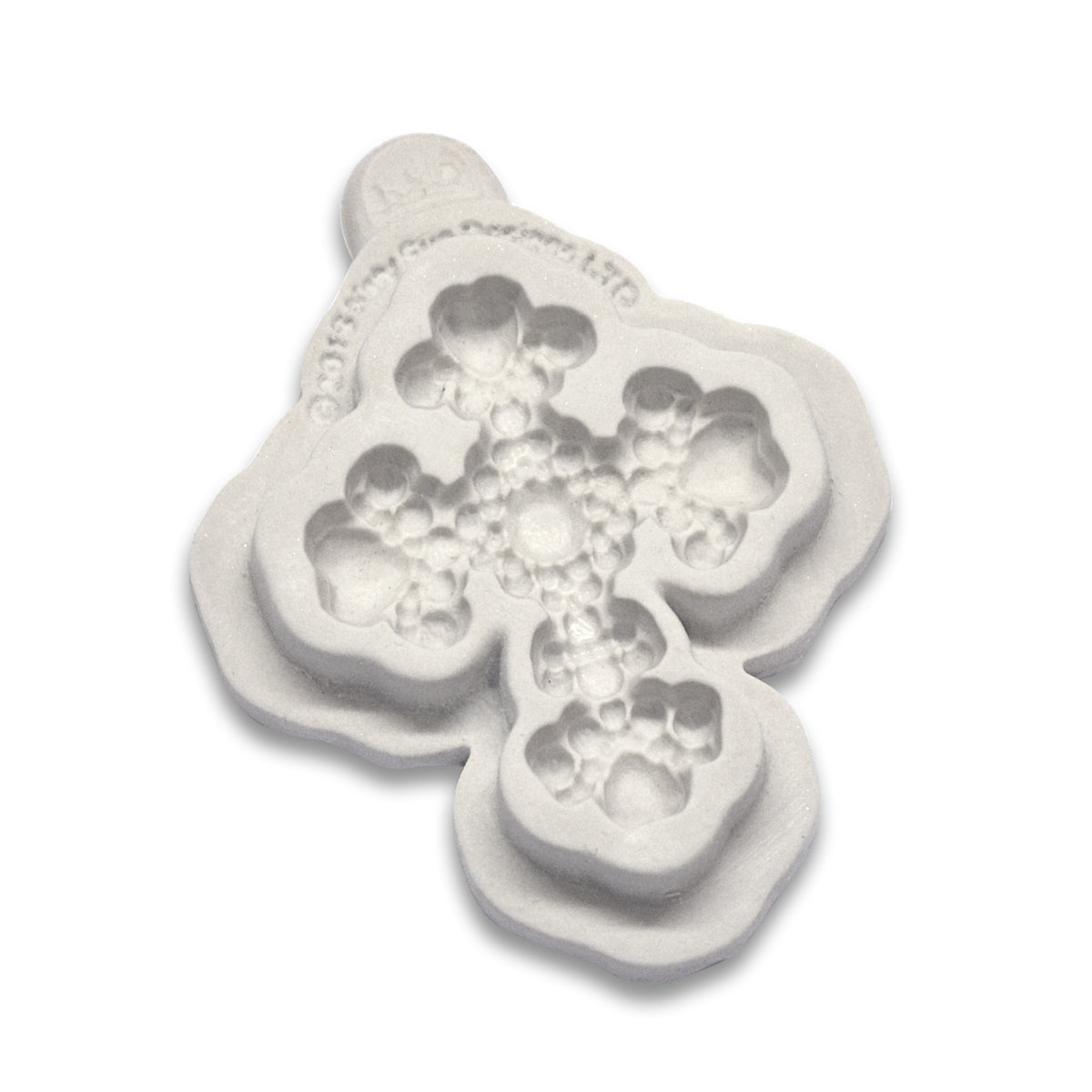 Beaded Cross Silicone Mould