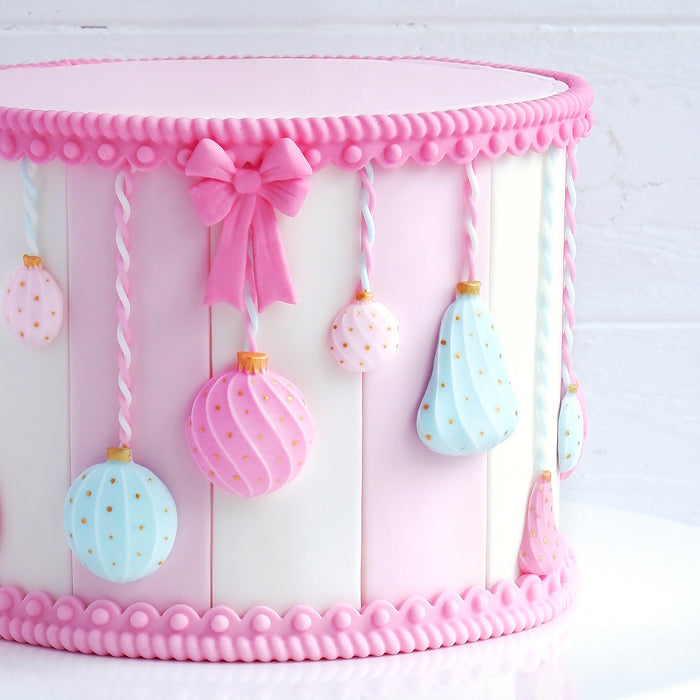 Rope and Pearl Borders Silicone Mould