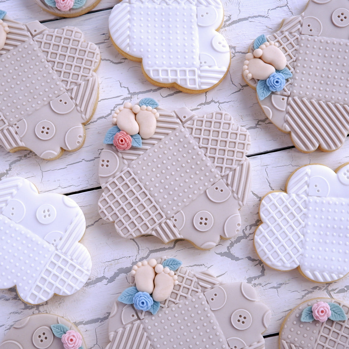 Patchwork Quilt Silicone Mould