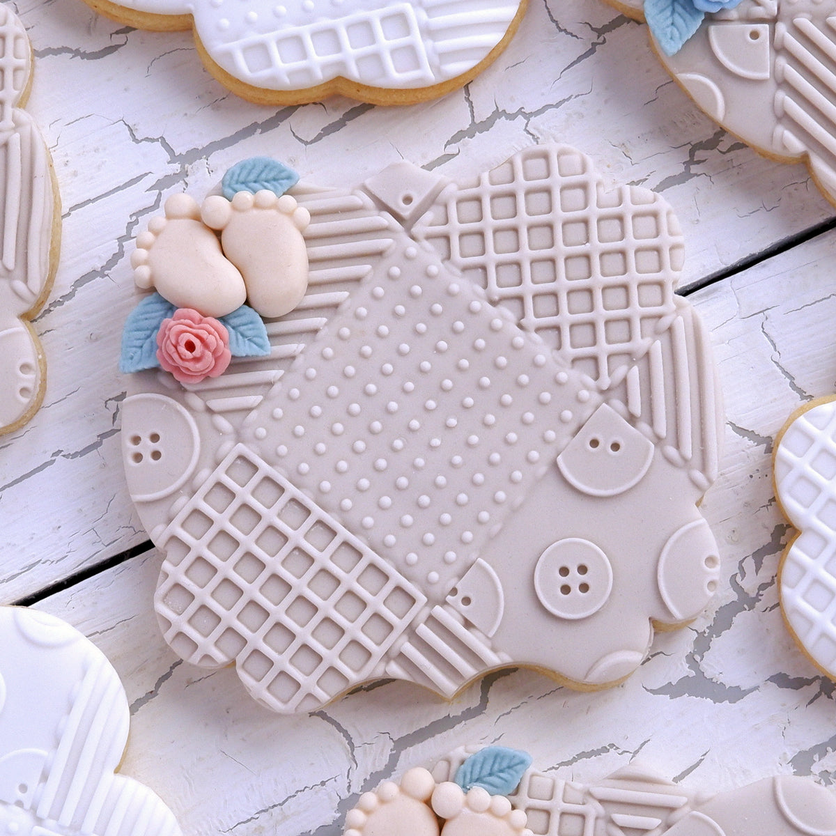 Patchwork Quilt Silicone Mould