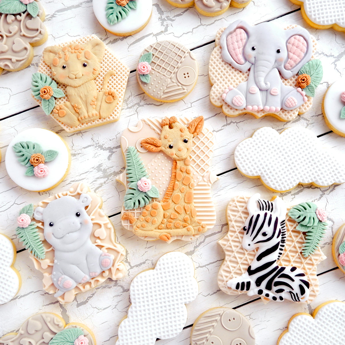 Sweet Safari Zebra Silicone Mould