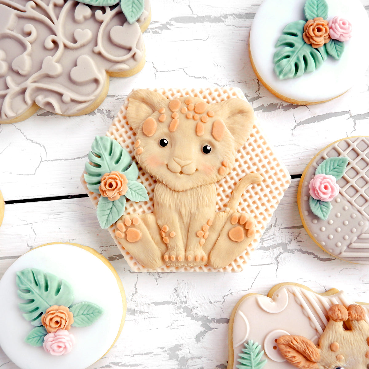 Mini Waffle Silicone Mould