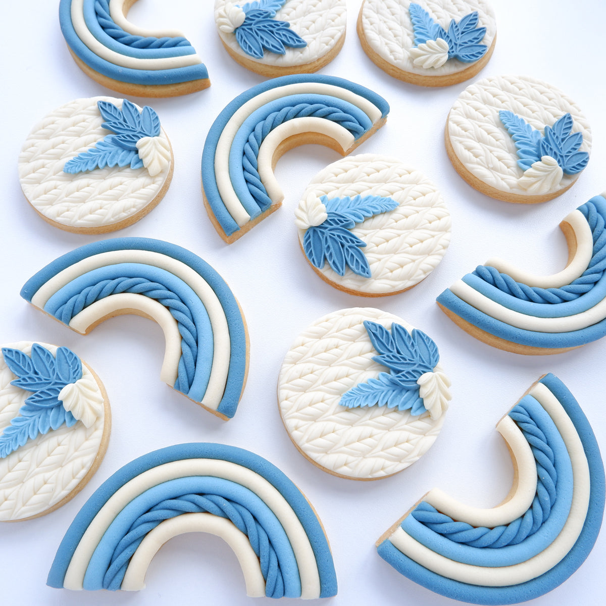 Stylised Flowers Silicone Mould