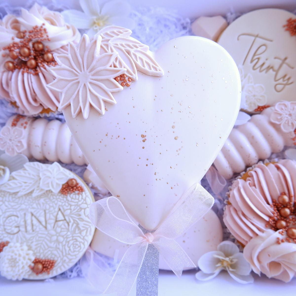 Stylised Flowers Silicone Mould