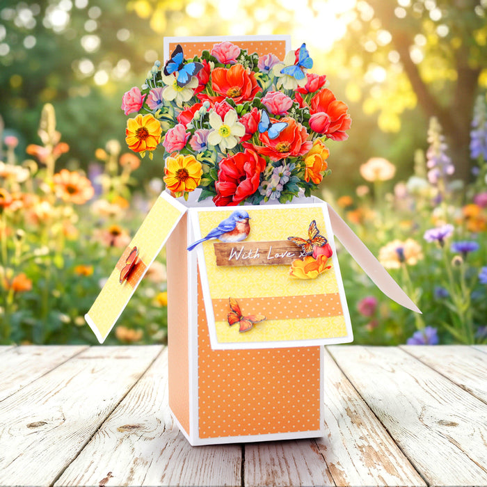 Blooming Box Bouquets Pop Up Card Making Kit