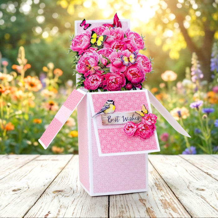 Blooming Box Bouquets Pop Up Card Making Kit