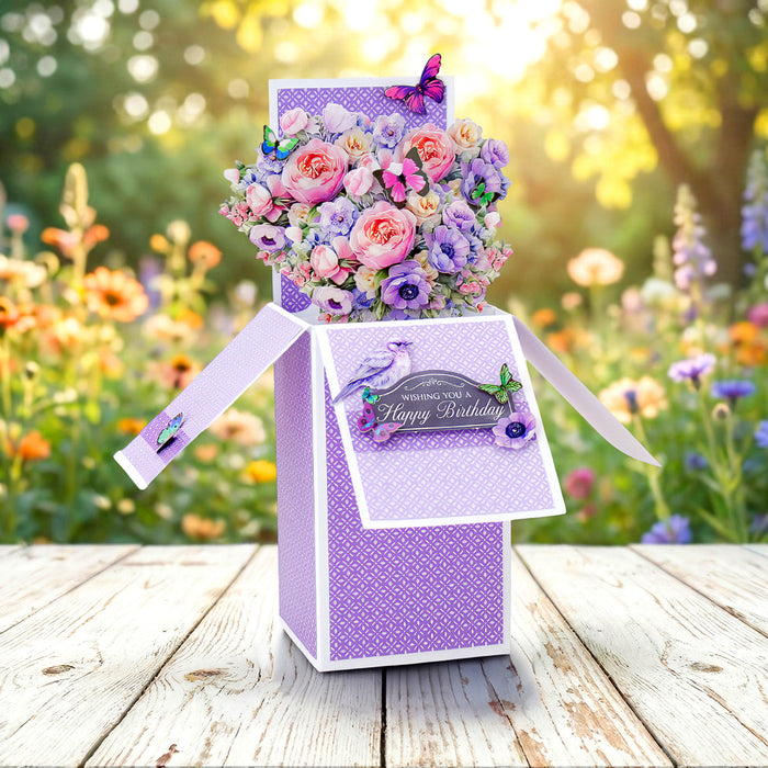 Blooming Box Bouquets Pop Up Card Making Kit