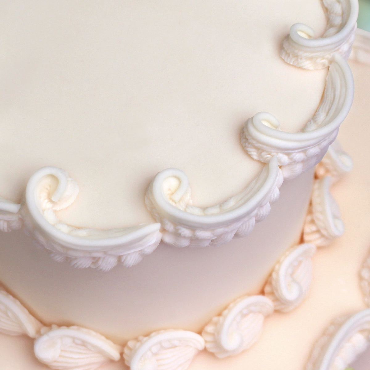 Scroll Cake Make a Lambeth Style Wedding Cake — Katy Sue Designs