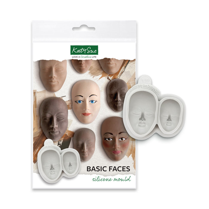 Basic Faces Silicone Mould