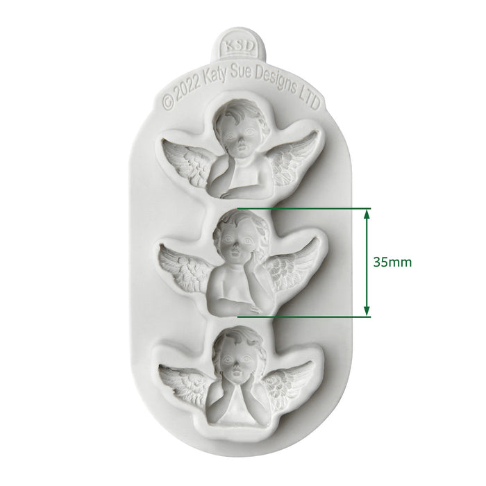 Cosmic Shimmer Cherub Trio Silicone Mould
