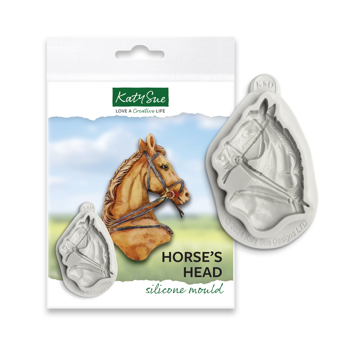 Horse's Head Silicone Mould