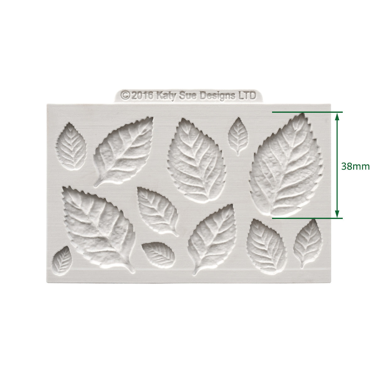 Cosmic Shimmer Rose Leaves Silicone Mould