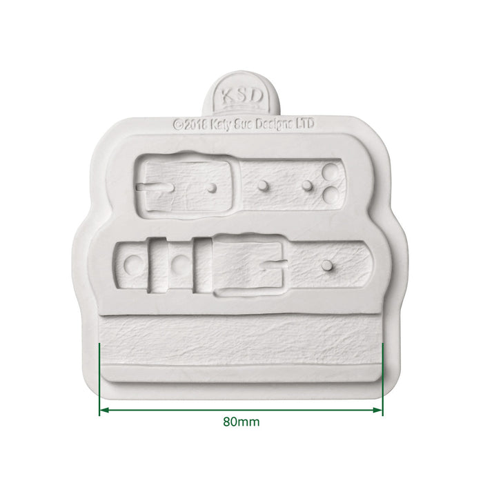 Cosmic Shimmer Belt Straps Silicone Mould