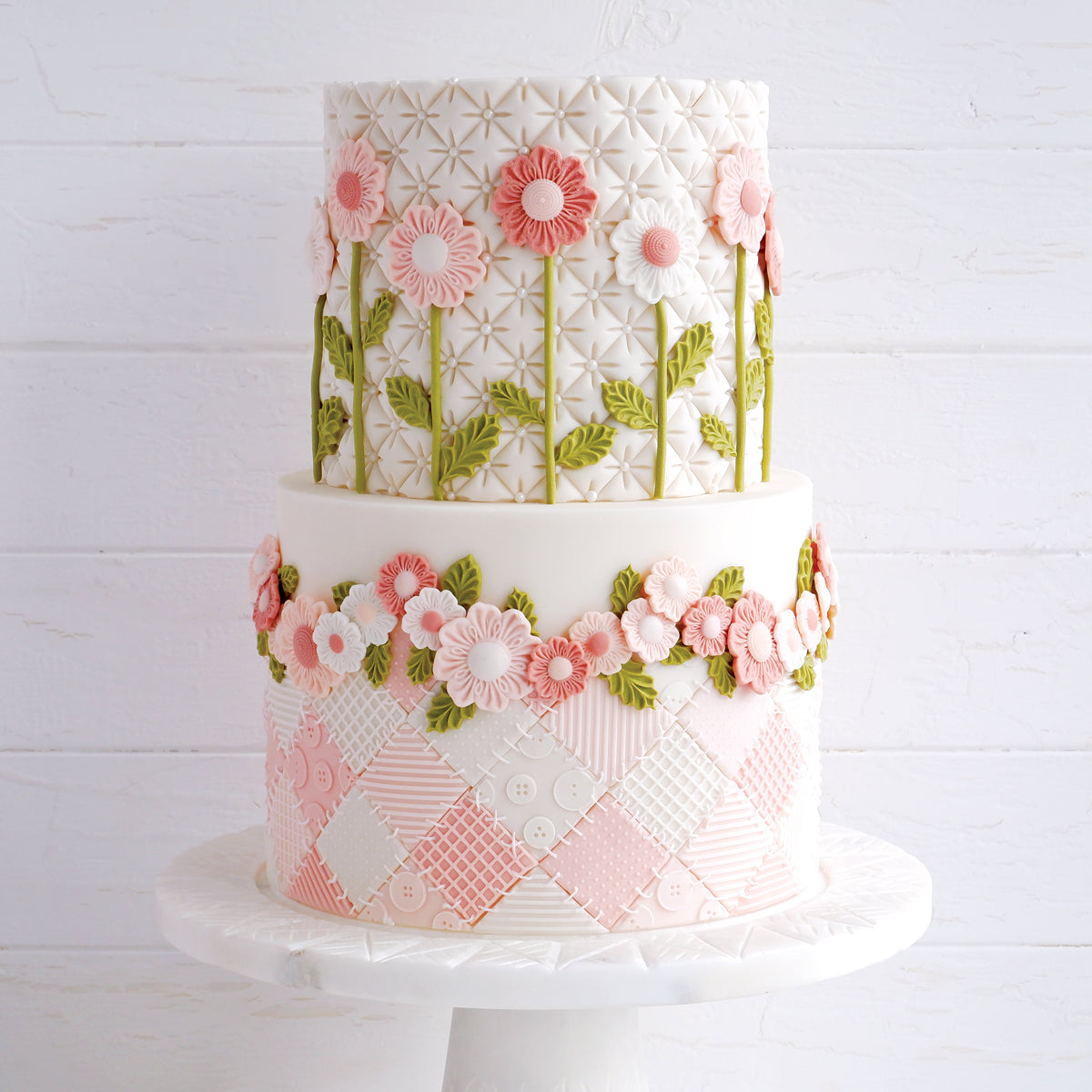 Patchwork Quilt Silicone Mould