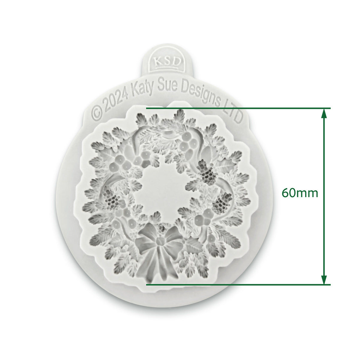 Christmas Wreath Silicone Mould